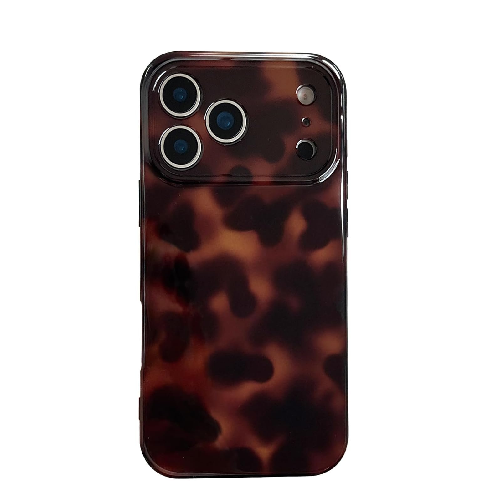 Compatible with iPhone 17 Pro Max Case, Tortoise Shell Chic Amber Brown Print Leopard, Fashion Classic Soft TPU Protective Case for Women Compatible with iPhone 17 Pro Max 6.9 '', Color2 - Image 19